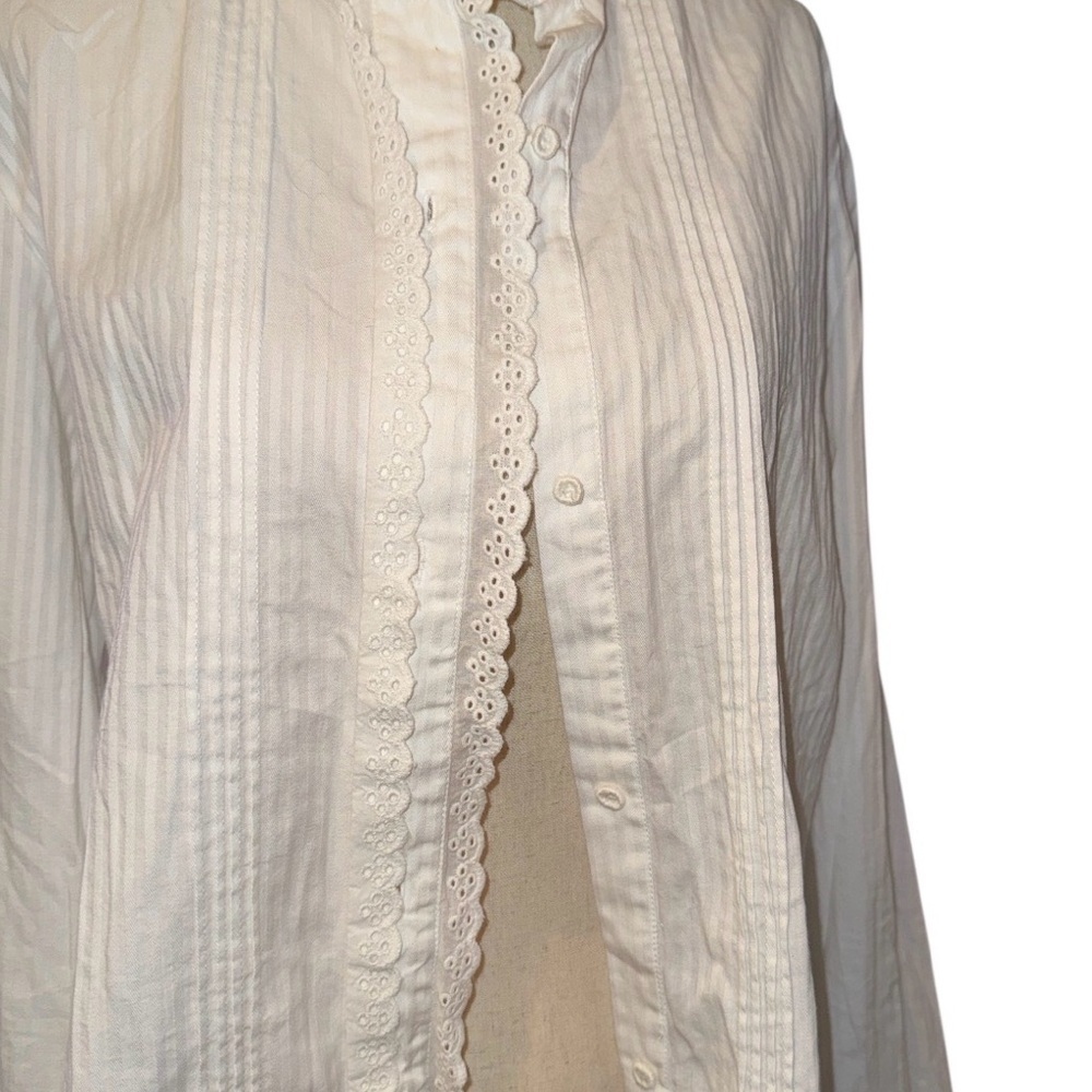 Nili Lotan White Button Down Thea Shirt - Picture 2 of 7